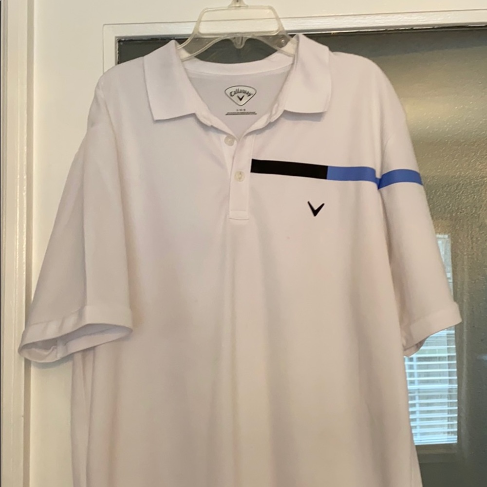 Men’s short sleeve collared golf shirt